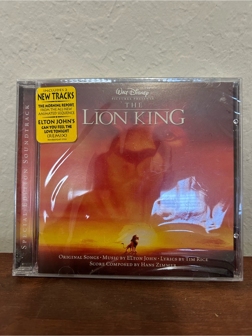 The Lion King: Special Edition CD By Hans Zimmer NEW SEALED + HYPE STICKER